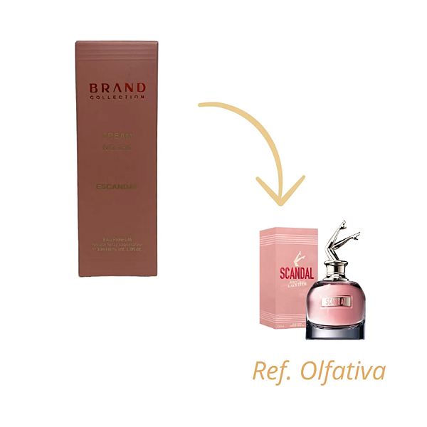 Brand Collection 136- Perfume Feminino (Ref. Olfativa Scandal) 30ml