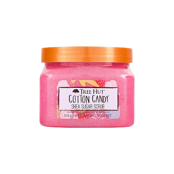 Esfoliante Tree Hut Cotton Candy Shea Sugar Scrub 510g