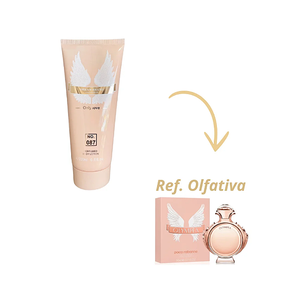Hidratante Brand Collection 087 - (Ref. Olfativa Olympea) 200ml