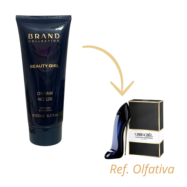 Hidratante Brand Collection 126 - (Ref. Olfativa Good Girl Tradicional) 200ml