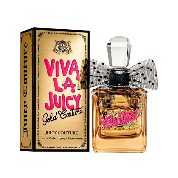 Viva La Juicy Gold Couture Juicy Couture - Perfume Feminino - Eau de Parfum 100ml
