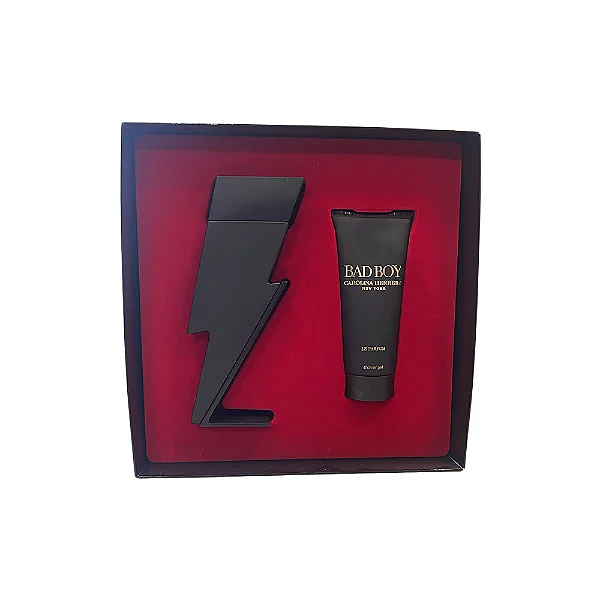 Kit Bad Boy Carolina Herrera Perfume Masculino Le Parfum 100ml + All Over Wash 100ml