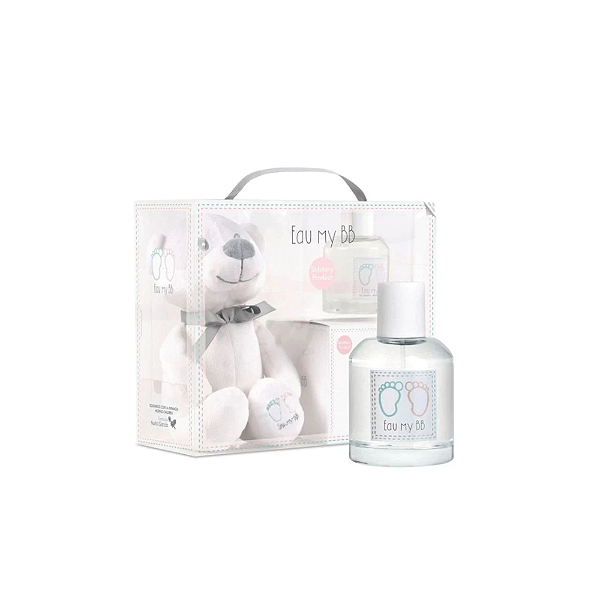 Kit Infantil Eau my BB Eau de Toilette 60ml + Pelúcia
