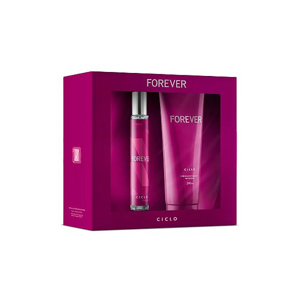 Kit Forever Ciclo Deo Colônia + Loção Hidratante (Ref. Olfativa Euphoria)