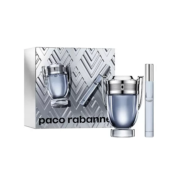 Kit Paco Rabanne Invictus Eau de Toilette 100ml + Miniatura Invictus 10ml