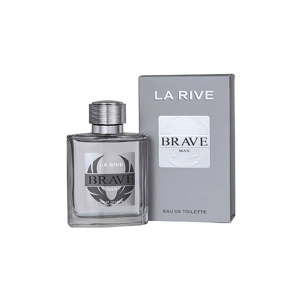 Brave Man La Rive Eau de Toilette - Perfume Masculino (Semelh. Olfativa Invictus) 100ml