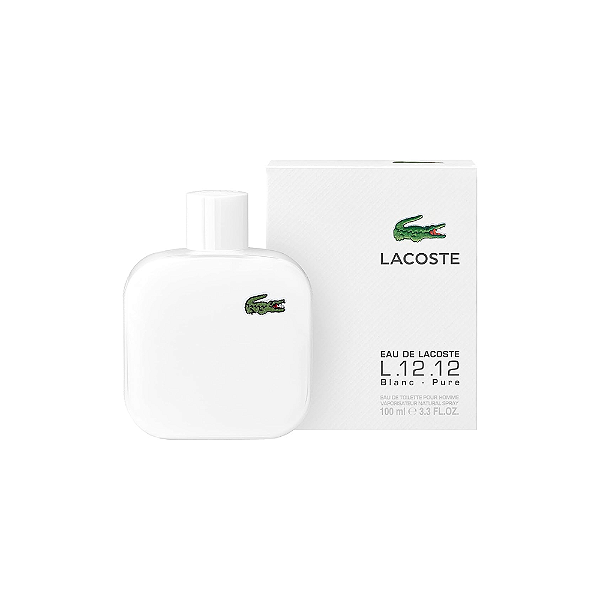 L.12.12 Blanc Lacoste Eau de Toilette - Perfume Masculino 100ml