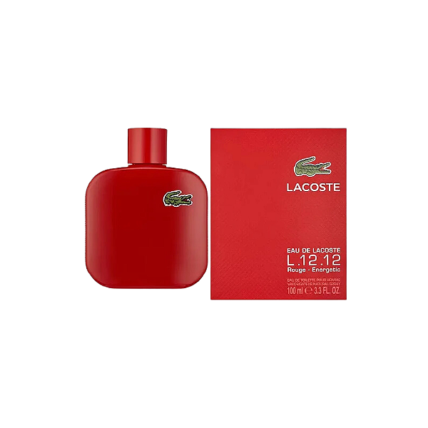 L.12.12 Rouge Lacoste Eau de Toilette - Perfume Masculino 100ml