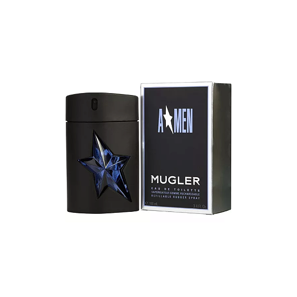 A*Men Rubber Refillable Mugler Eau de Toilette - Perfume Masculino 100ml