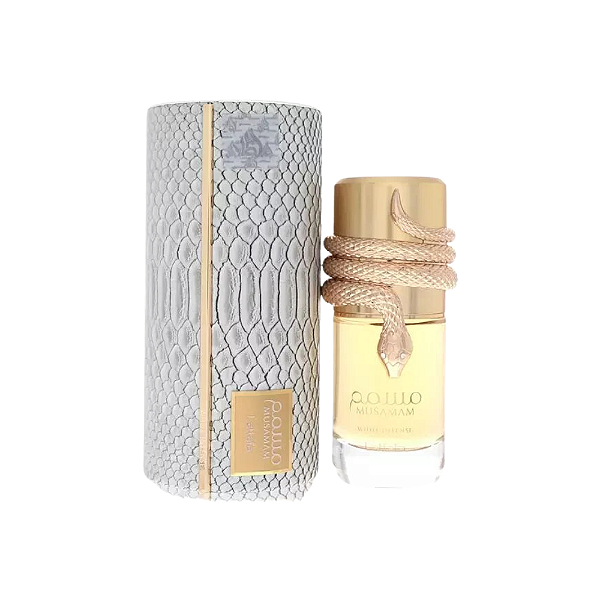 Musamam White Intense Lattafa - Perfume Feminino Árabe 100ml