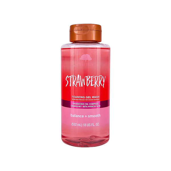 Tree Hut Gel de Banho com espuma de Strawberry 532ml