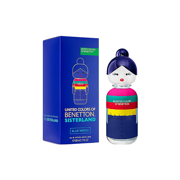 Benetton Sisterland Blue Neroli Eau de Toilette - Perfume Feminino 80ml