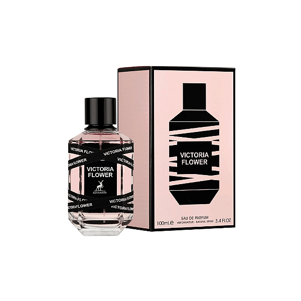 Victoria Flower Eau de Parfum Maison Alhambra - Perfume Feminino Árabe (Ref. Olfativa Flowerwerbomb) 100ml