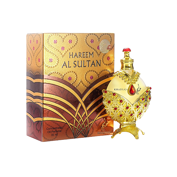 Hareem Al Sultan Gold de Khadlaj - Perfume Árabe em Óleo 35ml