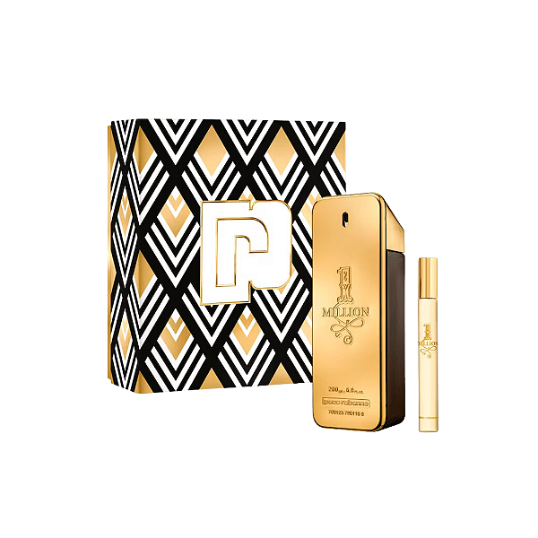 Kit Million Paco Rabanne EDT perfume 200ml + Travel 10ml
