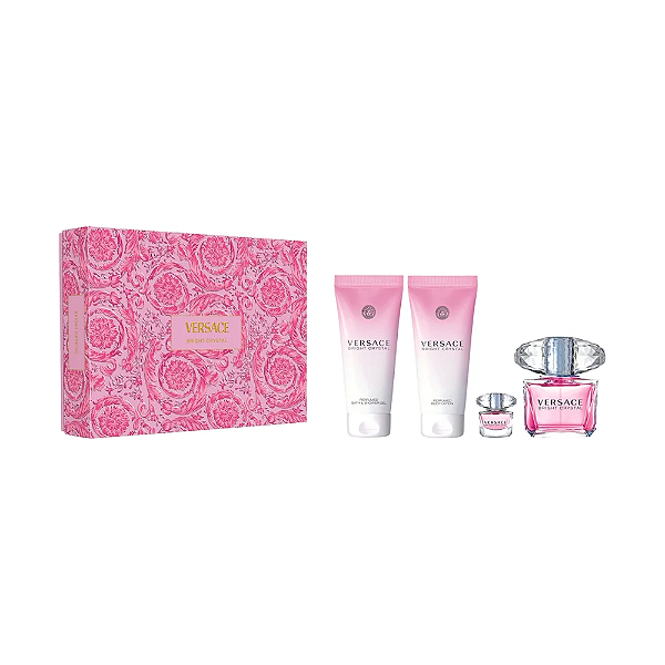 Kit Bright Crystal Versace EDT 4 peças
