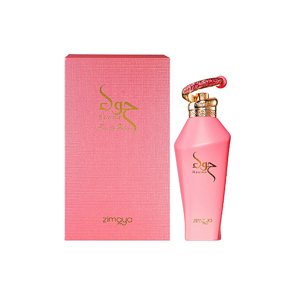 Zimaya Hawwa Pink Eau De Parfum - Perfume Árabe Feminino 100ml (Ref. Olfativa Delina La Rose)