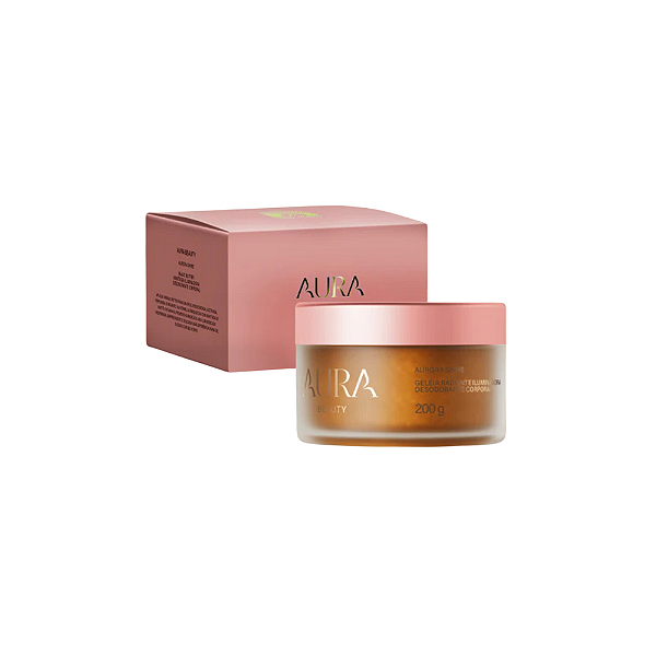 Aura Beauty - Geleia Radiante Aurora Shine - Desodorante Corporal 200g