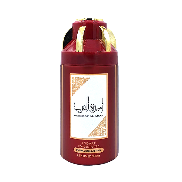Ameerat Al Arab - Perfume Árabe Feminino em Aerosol Concentrado (Ref. Olfativa Ralf Lauren Woman) 250ml