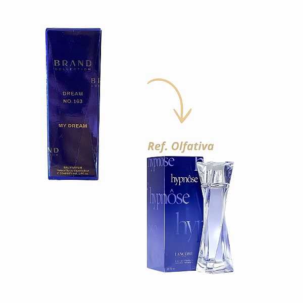 Brand Collection 163- Perfume Feminino (Ref. Olfativa Hypnose) 30ml