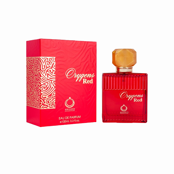 Orygens Red Eau de Parfum - Perfume Árabe Feminino (Ref. Olfativa Baccarat Rouge 540) 100ml