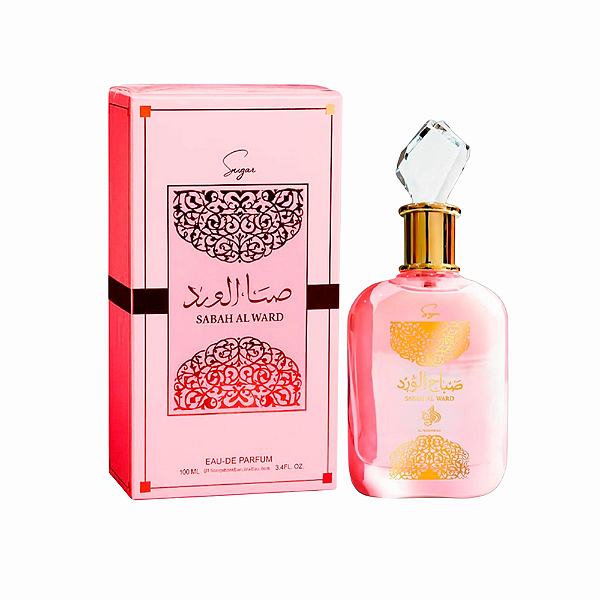 Sabah Al Ward Sugar Eau de Parfum - Perfume Árabe Feminino 100ml