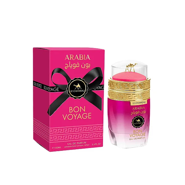 Arabia Bon Voyage Le Chameau Edp - Perfume Árabe Feminino (Ref. Olfativa Bombom) 100ml