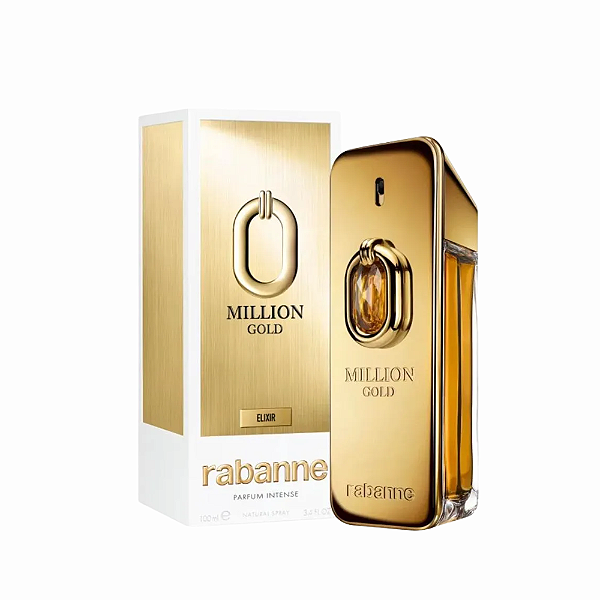 Million Gold For Him Elixir Parfum Intense Rabanne - Perfume Masculino