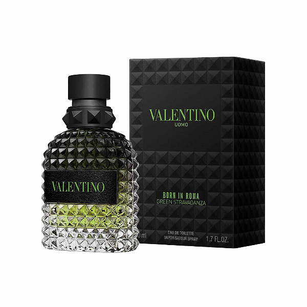 V. Uomo Born In Roma Green Stravaganza Eau de Toilette - Perfume Masculino