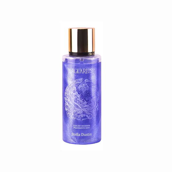 Body Splash Shimmer Signo Aquário Stella Dustin 250ml