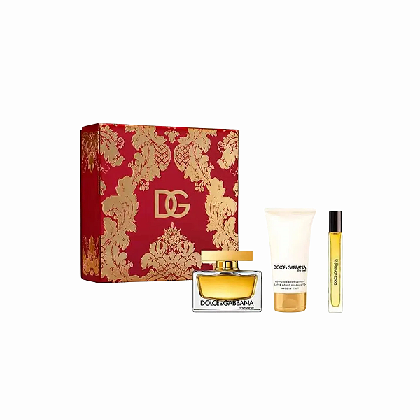 Kit The One Dolce & Gabbana - Perfume Feminino 3 peças