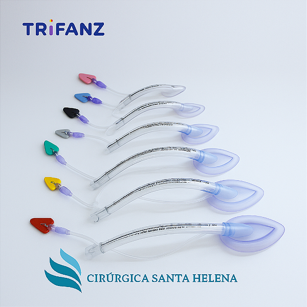 Máscara laríngea descartável para intubação (PVC) RMS:82521399003