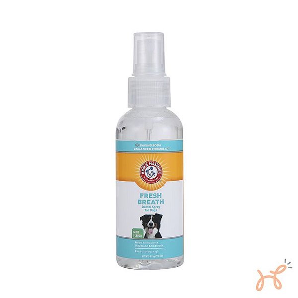 Spray Bucal Hálito Fresco para Cães Fresh Breath Aroma Menta - Arm & Hammer