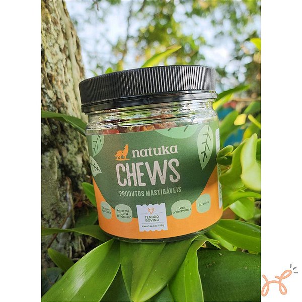 Petisco Mordedor para Cães Chews 180gr - Natuka