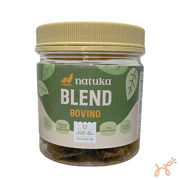 Petisco para Cães Blend Bovino 115gr - Natuka