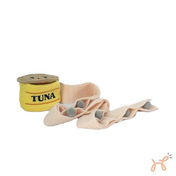 Brinquedo Pelúcia Interativo para Cães Lata de Atum  - Toya