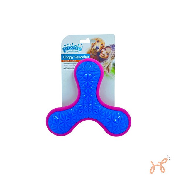 Brinquedo Mordedor Flyer para Cães Doggy Squeaker com Som - Pawise