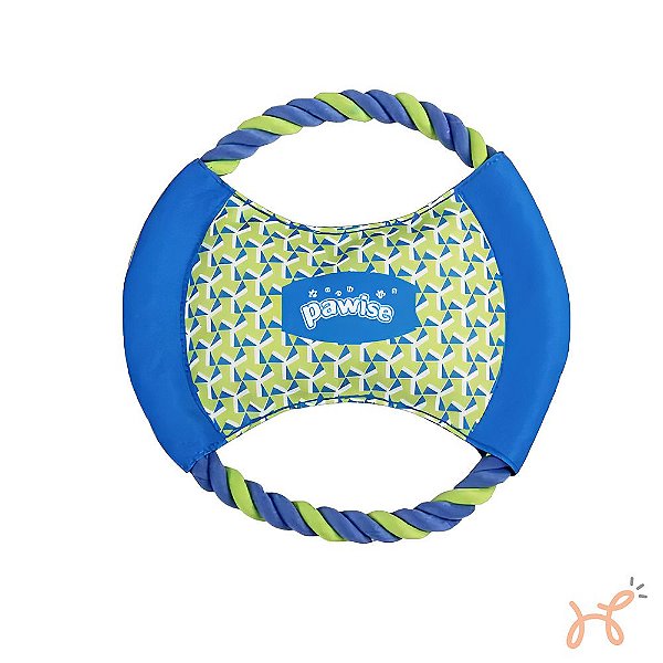 Brinquedo para Cães Arremesso Voador Nylon Frisbee Fetch It - Pawise