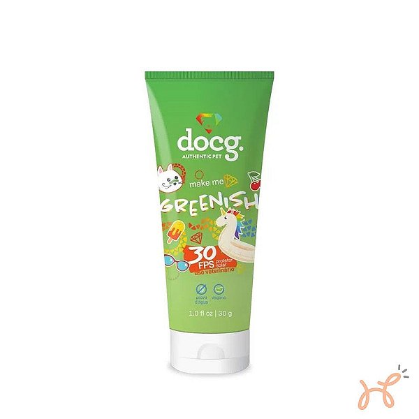 Protetor Solar para Pets Make Me Greenish 30g - Docg