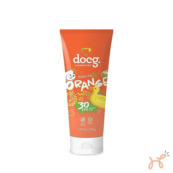 Protetor Solar para Pets Make Me Orange 30g - Docg