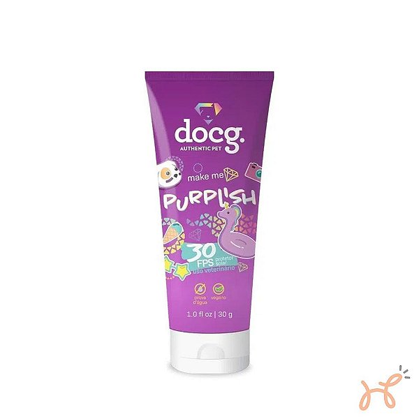 Protetor Solar para Pets Make Me Purplish 30g - Docg