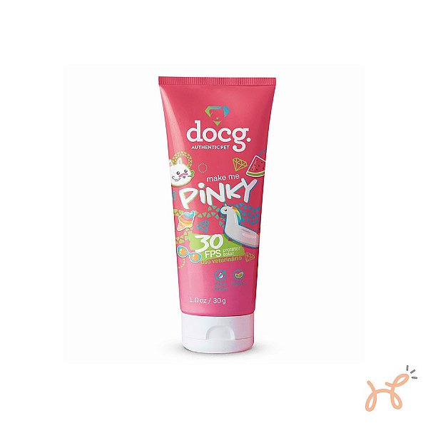 Protetor Solar para Pets Make Me Pink 30g - Docg