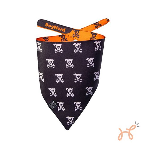 Bandana para Pet Dupla Face Caverinha - Dognerd