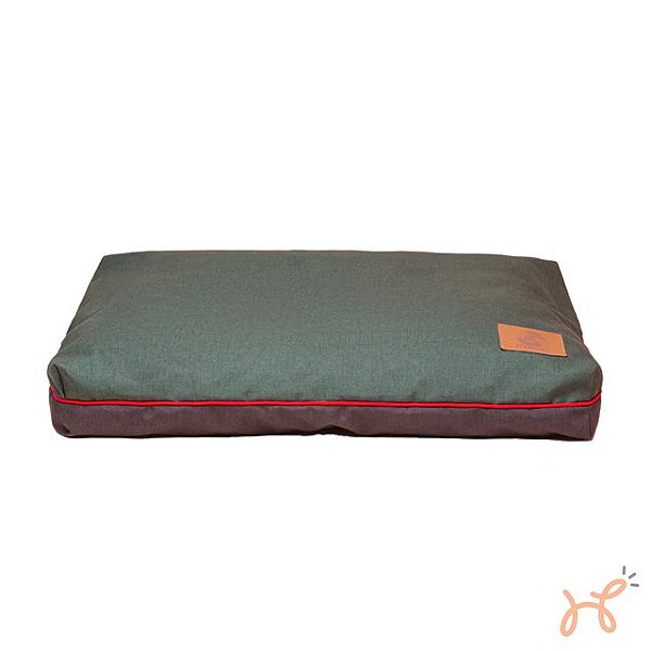 Cama Almofada para Cães e Gatos Nylon Verde - Mabuu