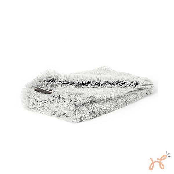 Cobertor Manta Luxury Shag Blanket Cinza Gelo M Best Friends By Sheri - Outward Hound