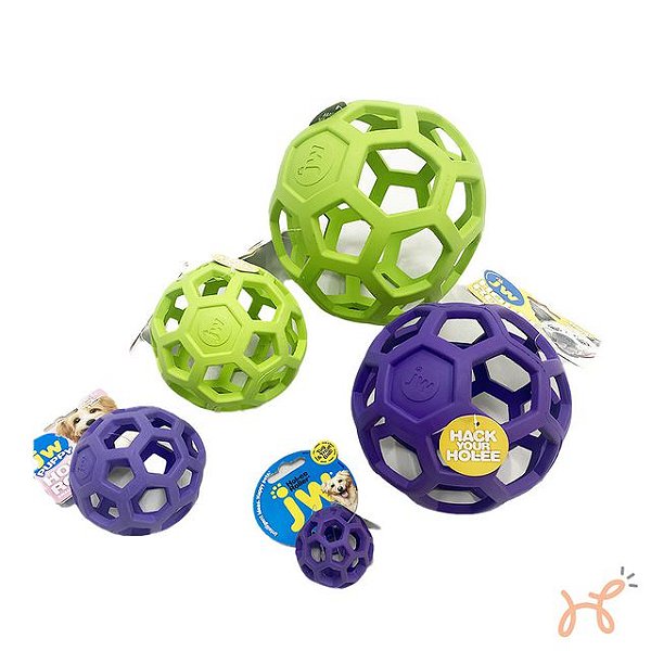 Brinquedo Bola Porta Petisco para Cães Holee Roller - JW