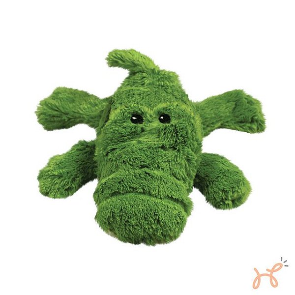 Brinquedo Pelúcia para Cães Cozie Ali Alligator - Kong