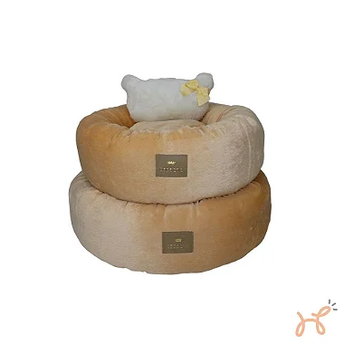 Cama para Cães e Gatos Ninho Bear Doce de Leite - Pata Chic