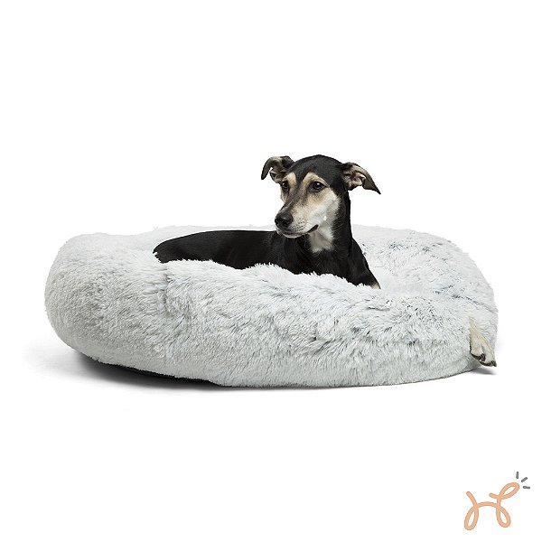 Cama para Cães e Gatos Donut Shag Gelo Best Friends By Sheri G - Outward Hound