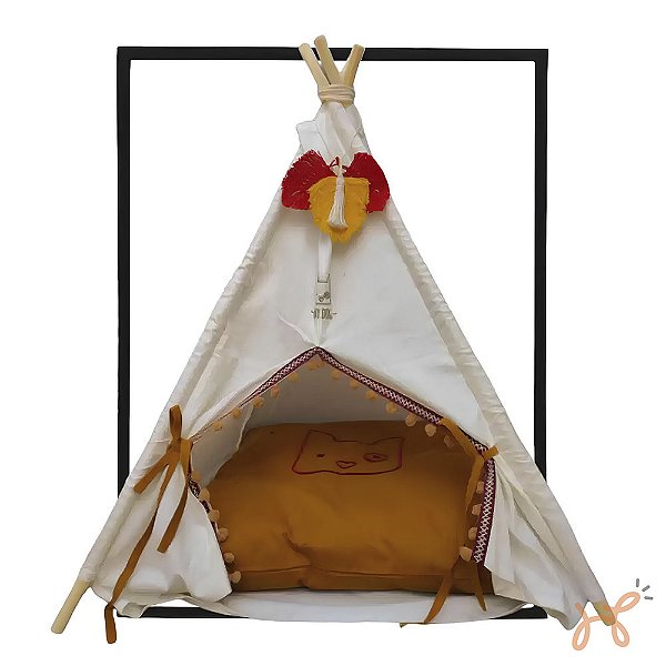 Cabana para Cães e Gatos Vanilla - May Dog